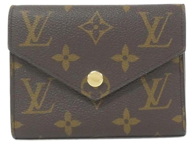 Louis Vuitton Monogram Portefeuille Victorine Wallet Brown