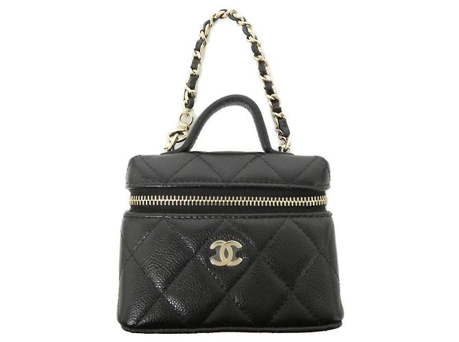 Charm per borsa Chanel Timeless Classic Line AP4897 Nero
