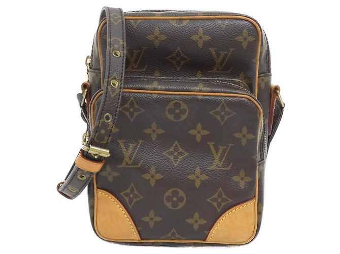 Bolso de Hombro Louis Vuitton Monogram Amazon Castaño Monograma