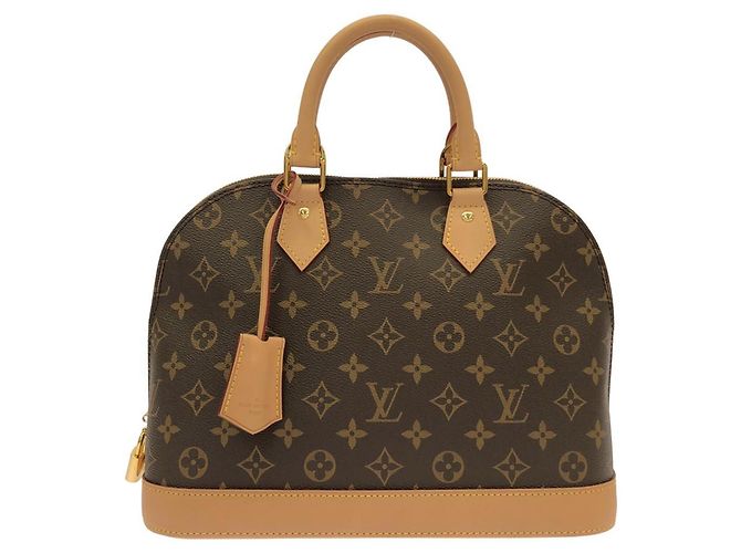 Sac à main Louis Vuitton Monogram Alma PM Marron Monogramme
