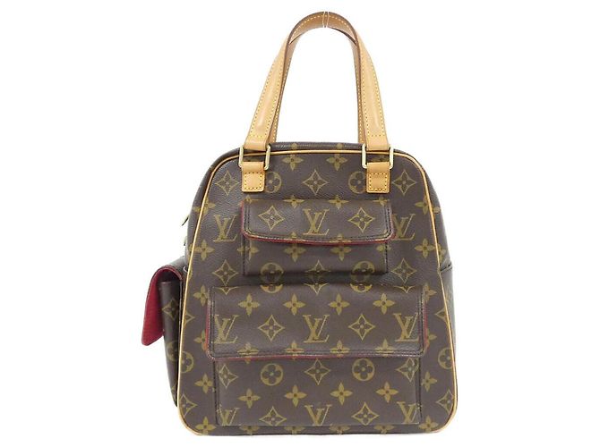 Sac à main Louis Vuitton Monogram Excentri Cité Marron Monogramme