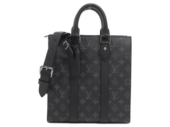 Sac Plat Louis Vuitton Monogram Eclipse Noir Monogramme