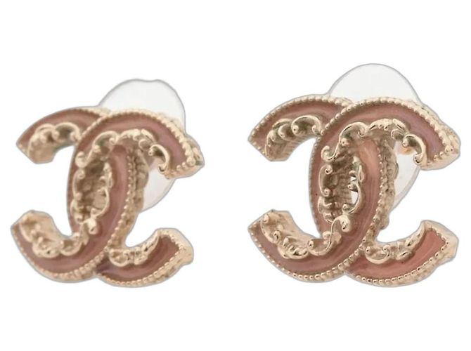 Chanel Orecchini Gold Coco Mark B14S D'oro