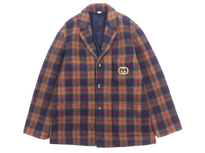 Jaqueta de lã Gucci Marrom