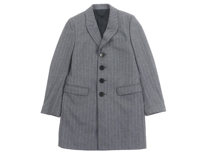 Paul Smith LONDON Wool Coat Brown
