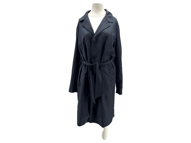 Autre Marque MELINDAGLOSS Trenchcoat Marineblau
