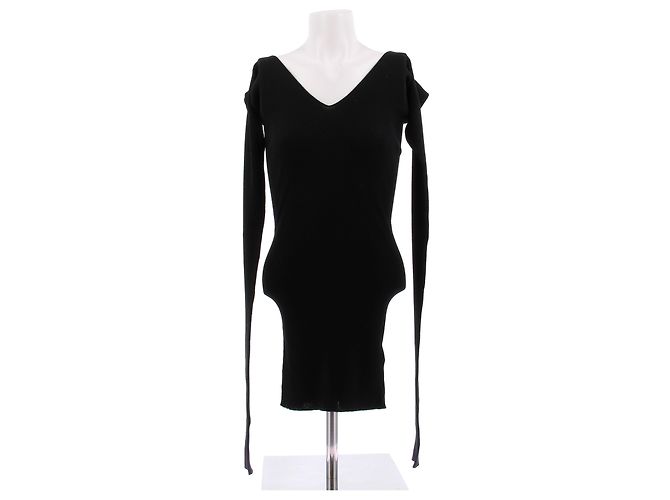 Top in lana nera Phoebe Philo
