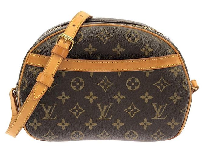 Bolsa de Ombro Louis Vuitton Monogram Blois Marrom