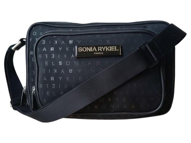 Sonia Rykiel Borsa a Tracolla Monogram Nero