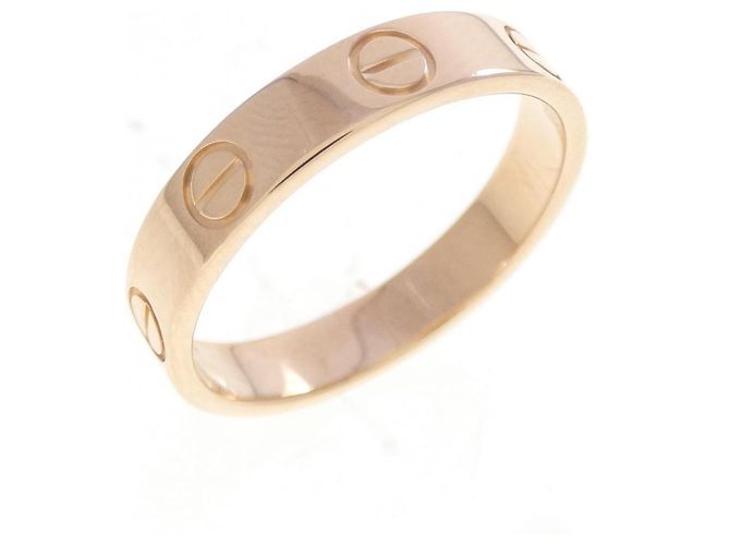 Anillo Mini Love de Cartier en oro rosa