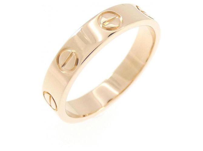 Anillo Mini Love de Cartier en oro rosa de 18K