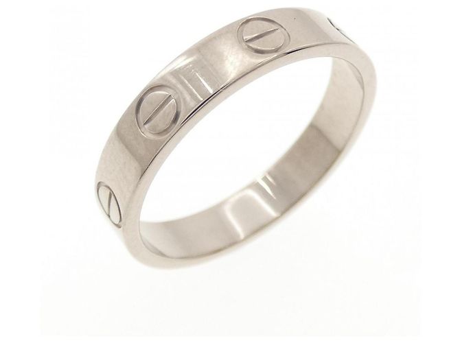 Anillo Mini Love de Cartier en oro blanco de 18K