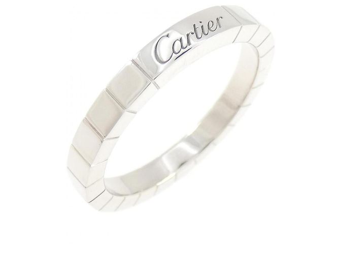 Anillo Cartier Lanieres en oro blanco