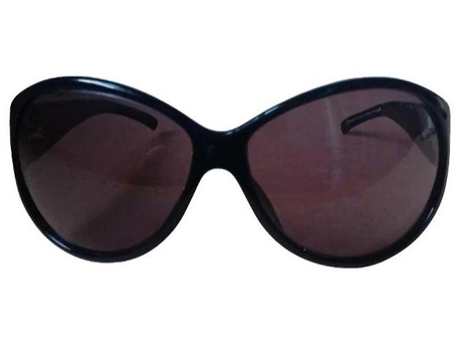 Occhiali da sole oversize Giorgio Armani Nero