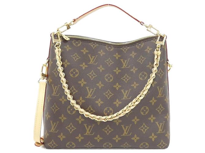 Bolsa de Ombro Louis Vuitton Monogram Multipass Marrom Monograma