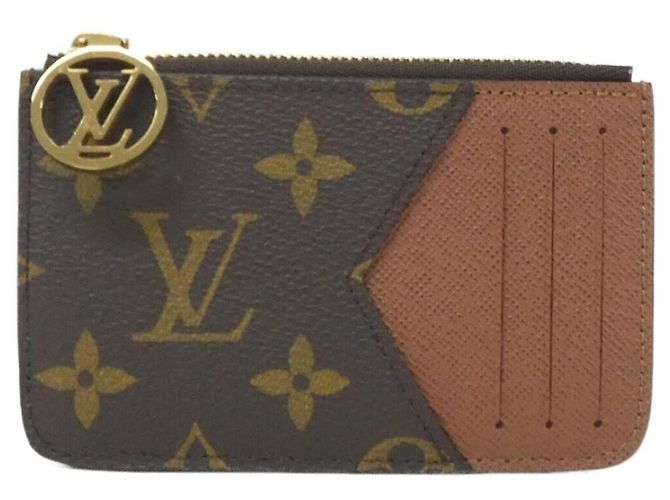 Louis Vuitton Monogram Card Case M81880 Brown