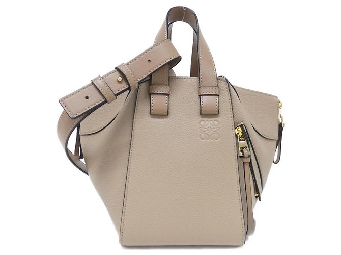 Loewe Hammock Compact Shoulder Bag Sand