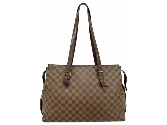 Borsa a Spalla Louis Vuitton Damier Chelsea Damier ebene