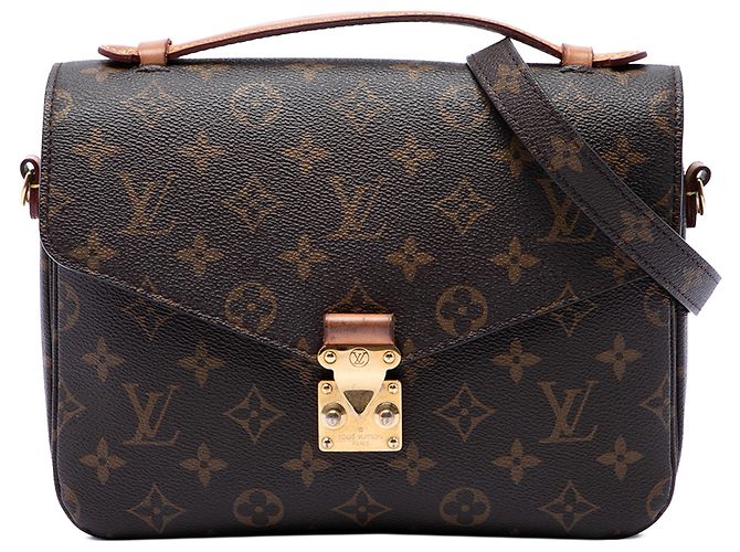 Louis Vuitton Marrom Monogram Pochette Metis