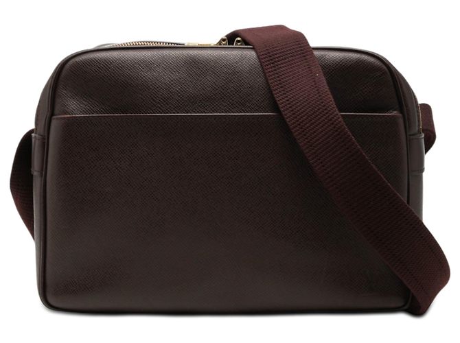 Louis Vuitton Bolso Reporter Taiga Rojo PM Roja Burdeos