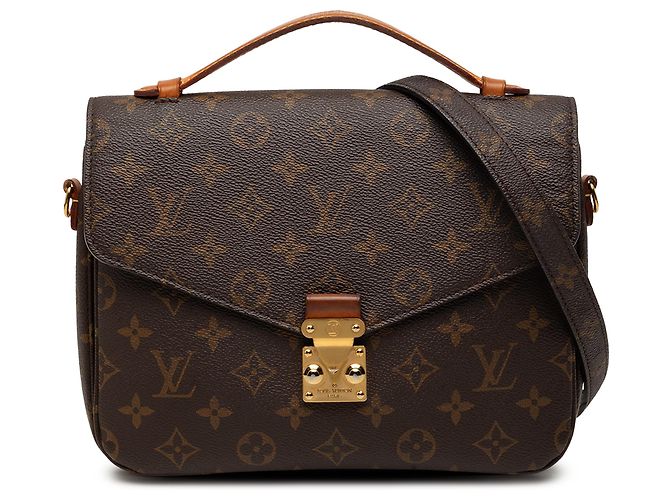 Louis Vuitton Pochette Metis Monogram Marrón Castaño