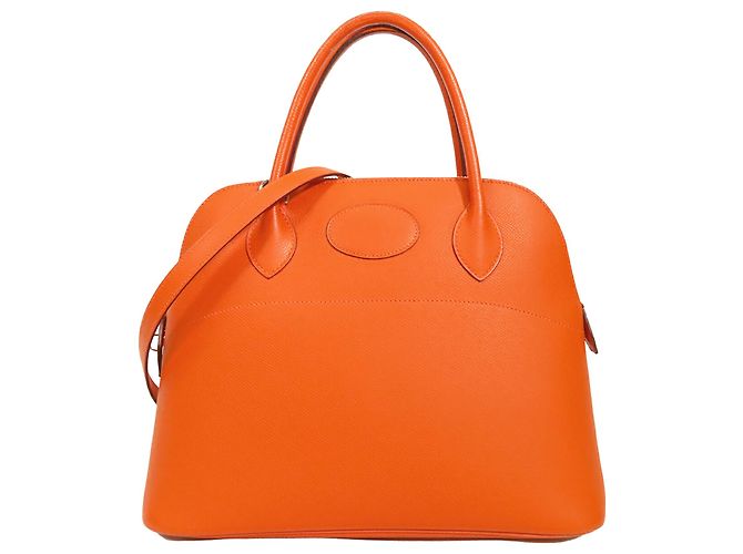 Hermès Orange Epsom Bolide 31 Naranja