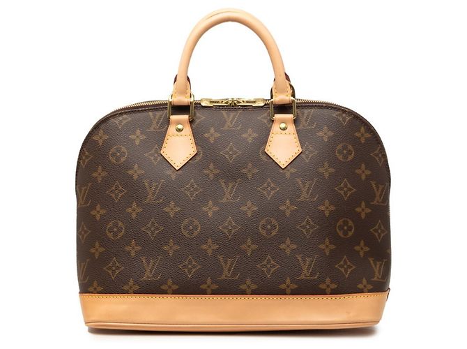 Borsa Louis Vuitton Monogram Alma PM Marrone