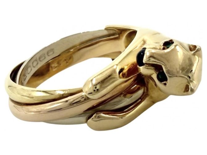Anello Panthère Trinity tricolore da donna Cartier