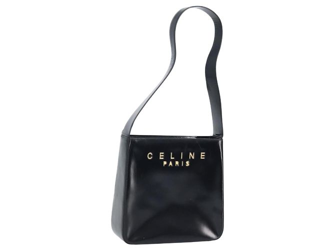 Céline Celine Pelle Vintage Nero
