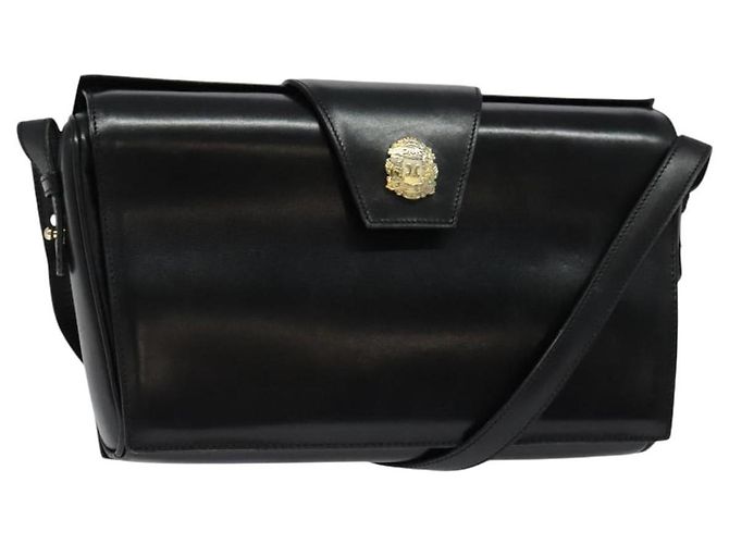Céline Celine Pelle Vintage Nero