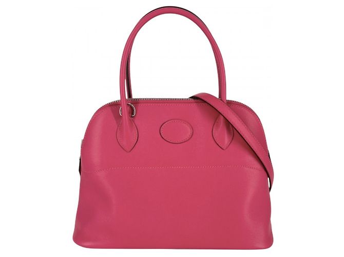 Hermès Bolsa feminina Bolide 27 Hermes Rosa