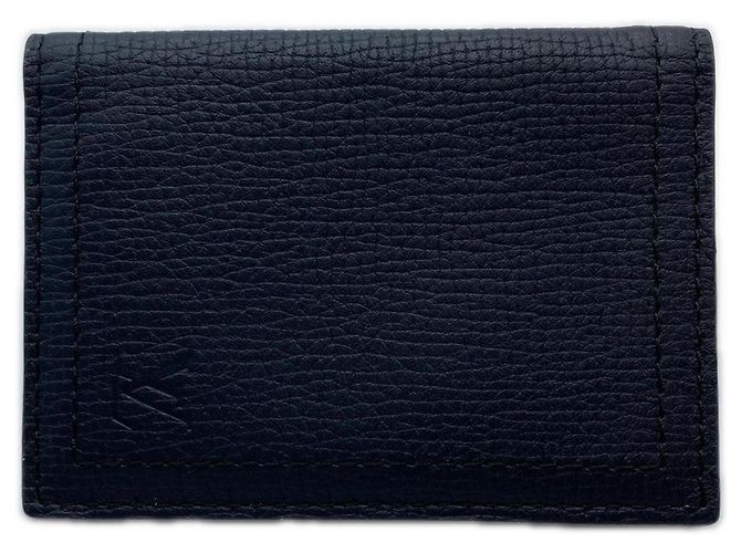 Tarjetero de piel de becerro negro Louis Vuitton