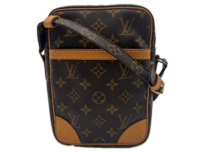 Borsa a Spalla Louis Vuitton Monogram Danube Marrone Beige