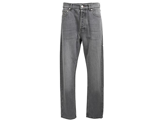 Jeans Iconic Fit Brunello Cucinelli en algodón gris