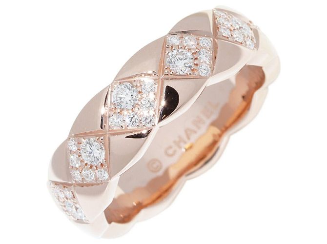 Anel Chanel Coco Crush Au750 Dourado