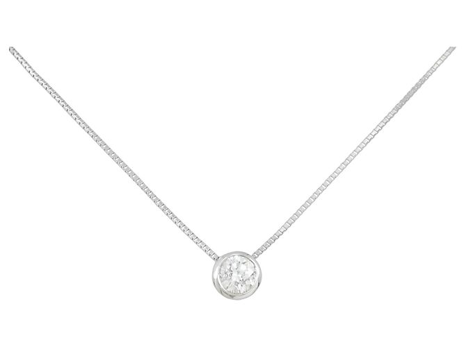 Autre Marque Collar Diamond PT1000 PT850 Plata