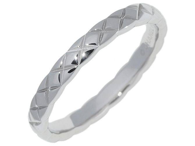 Chanel Coco Crush Pt950 Ring Größe 17 Silber