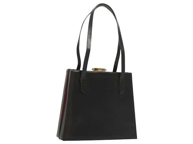 Céline Celine Pelle Vintage Nero
