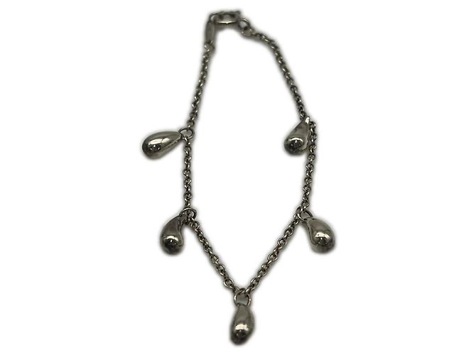 Pulsera charm de plata Tiffany & Co. Elsa Peretti Teardrop