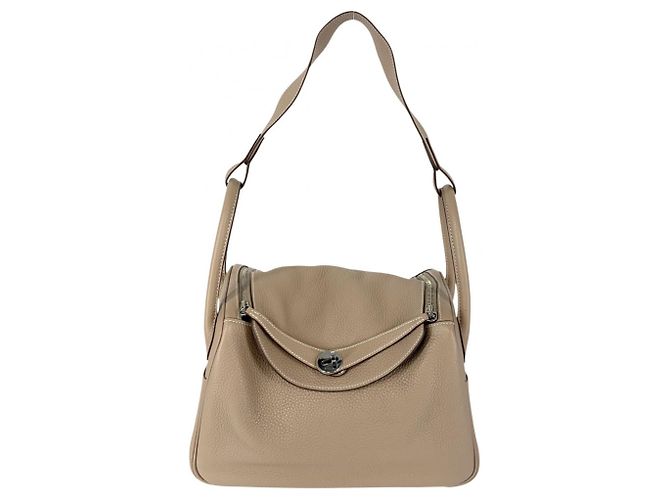 Hermès Sac à main Hermes Lindy 30 Marron