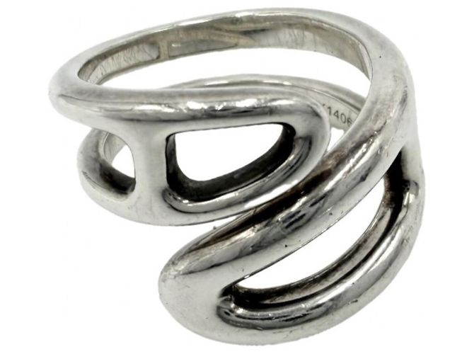Ring Hermès Anillo Chaine d'Ancre Twist Hermes