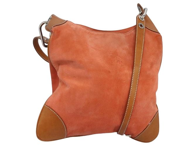 Burberry Blue Label Suede Orange