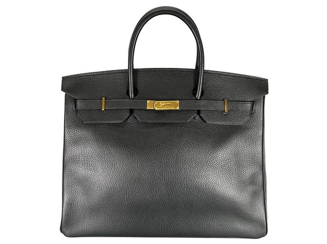 Hermès Sac à main Hermes Birkin 35 Noir