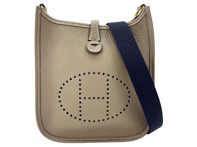 Hermès Bolsa de ombro Hermes Evelyne TPM Bege