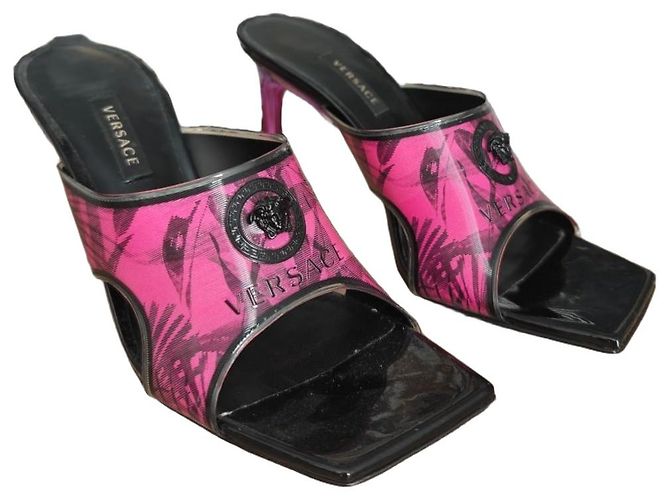 Versace Mules à imprimé Medusa