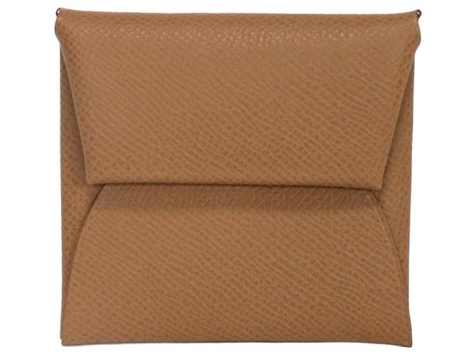 Hermès Hermes Bastia Verso Coin Case Brown