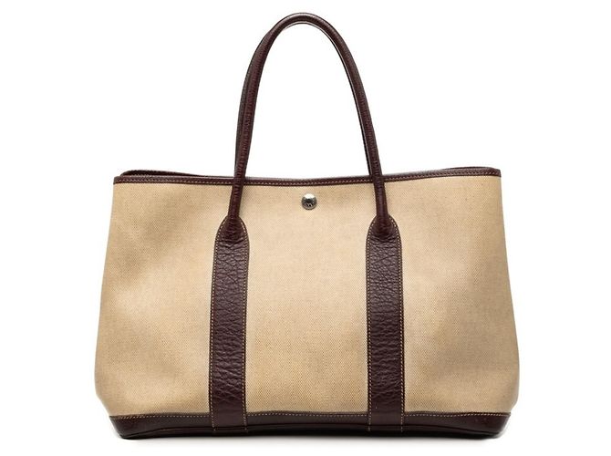 Hermès Sac cabas Hermes Garden Party PM Marron