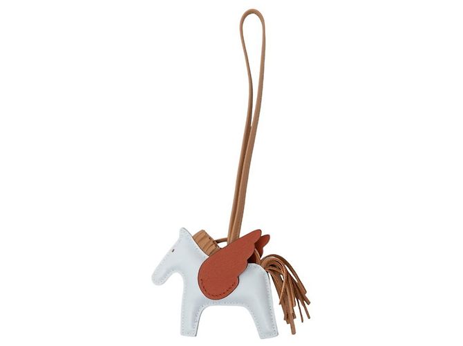 Hermès Charm per borsa Hermes Rodeo Pegasus PM Marrone Blu