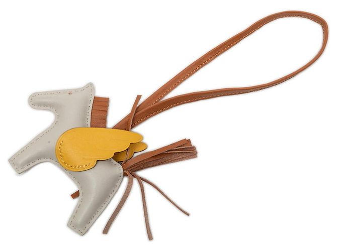 Hermès Charm per borsa Hermes Rodeo PM Pegasus D'oro
