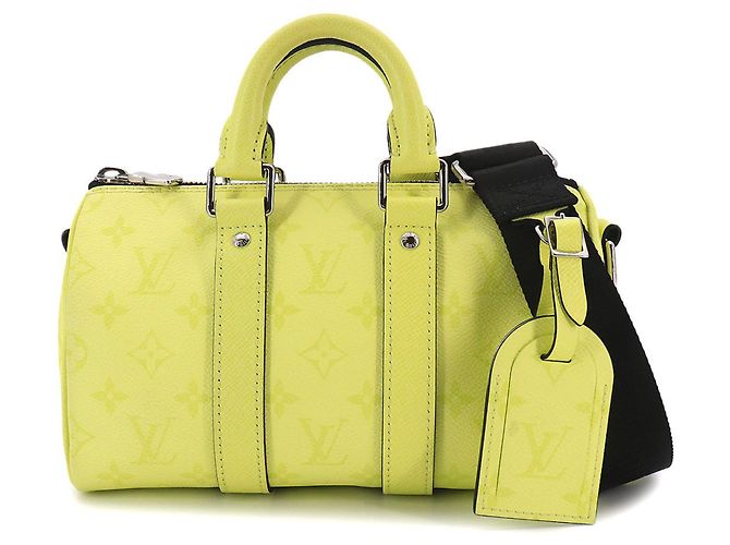 Borsa Louis Vuitton Keepall Bandouliere 25 D'oro